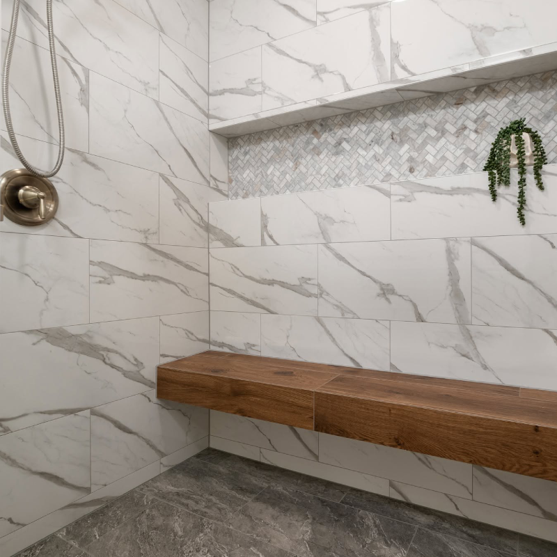 Wall tile design in Bolivar, MO